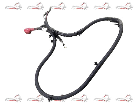 CarTrends Chevrolet Tavera battery to starter cable, spare part with black insulated wires and connectors, for vehicle electrical connection.