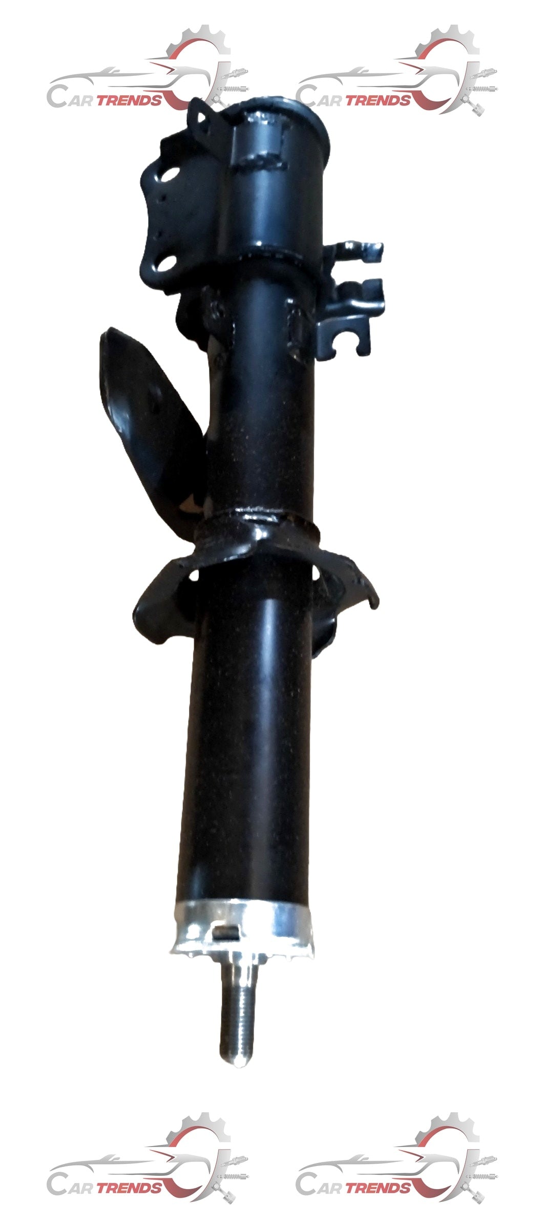 Maruti Suzuki Eeco front left shock absorber for all fuel variants, showing the black shock with mounting components.