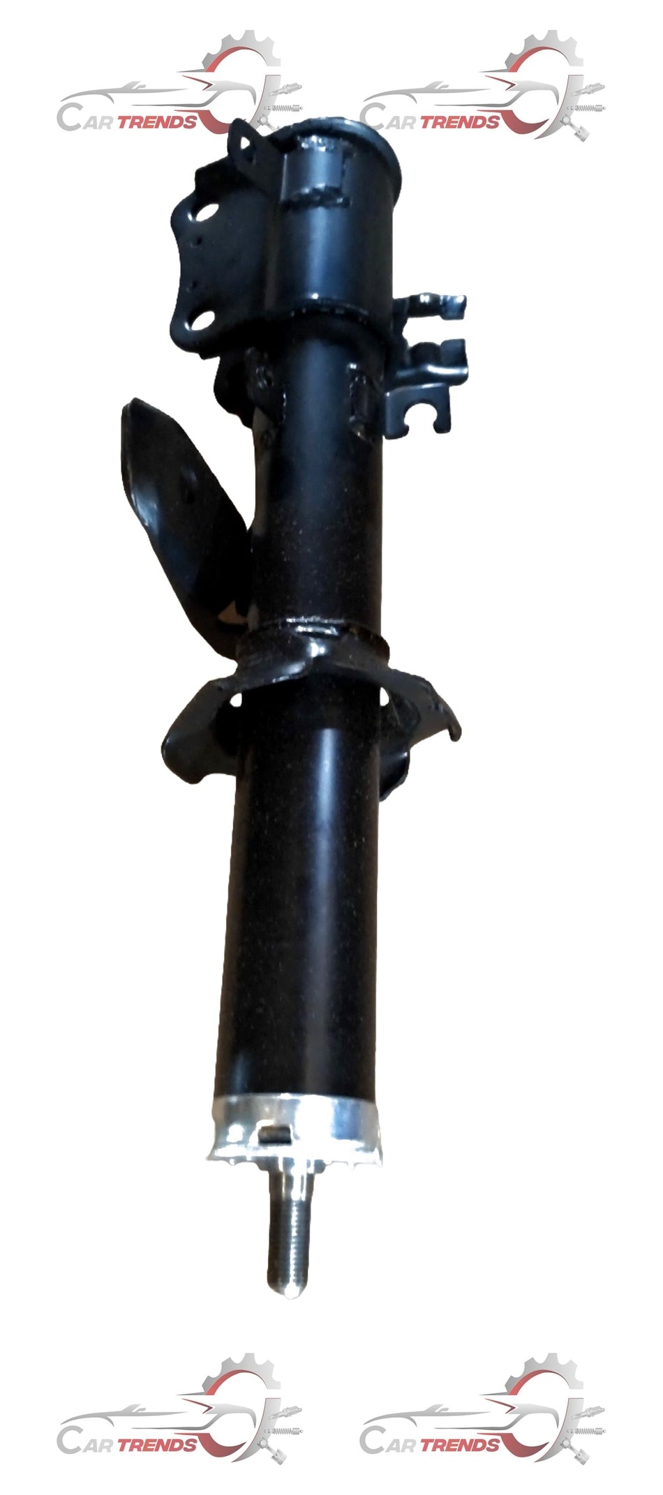 Maruti Suzuki Eeco front left shock absorber for all fuel variants, showing the black shock with mounting components.