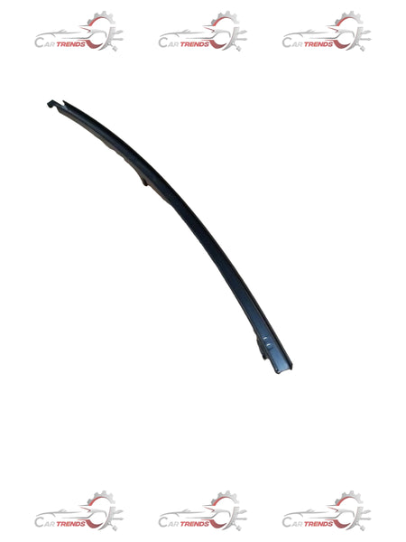 Maruti Suzuki rear door sash component, center rear door sash for vehicle side, automotive part with metal and rubber details
