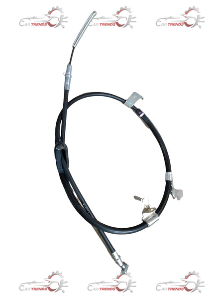 Maruti Suzuki Cable Parking Brakel 54402M67L00, close-up of the black cable part for vehicle parking brake system.