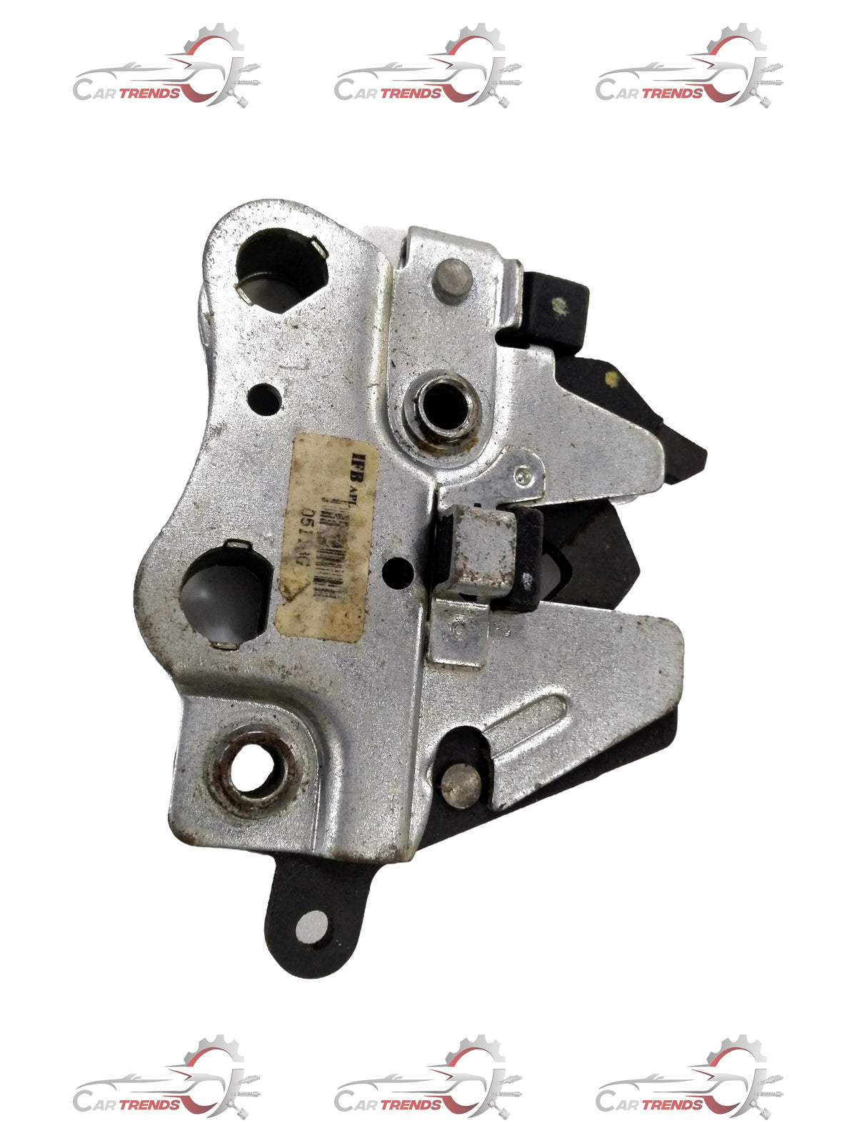 General Motors Chevrolet Tavera rear latch row component, showing the metal latch and mounting area for vehicle safety.
