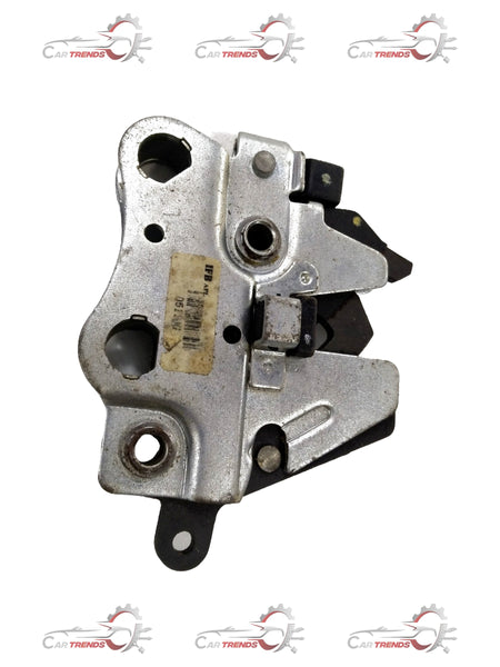 General Motors Chevrolet Tavera rear latch row component, showing the metal latch and mounting area for vehicle safety.