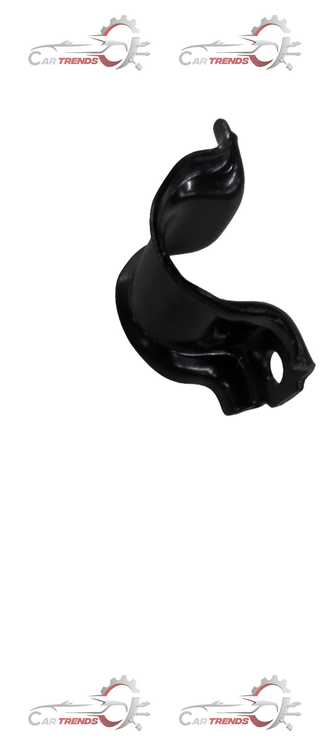 CarTrends clamp bushing stabilizer for Optra Petrol, spare part showing a close-up of the black rubber bushing with metal components.