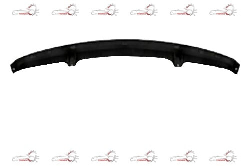 Hyundai Venue rear bumper in all variants, showing a close-up view of the black plastic bumper with mounting points.