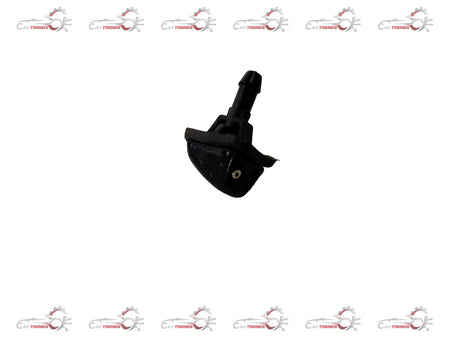 General Motors Chevrolet Tavera windshield washer nozzle, close-up view showing the plastic mounting and spray nozzles.
