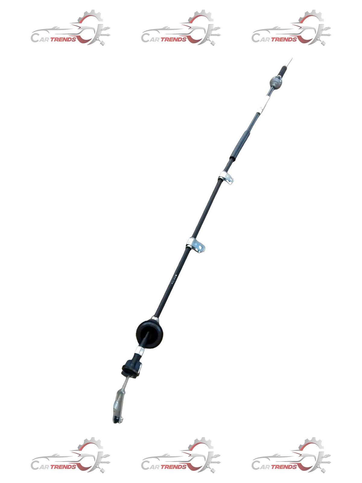 Maruti Suzuki Alto 800 clutch cable, right-hand side, showing the metal cable with connectors and protective boots.