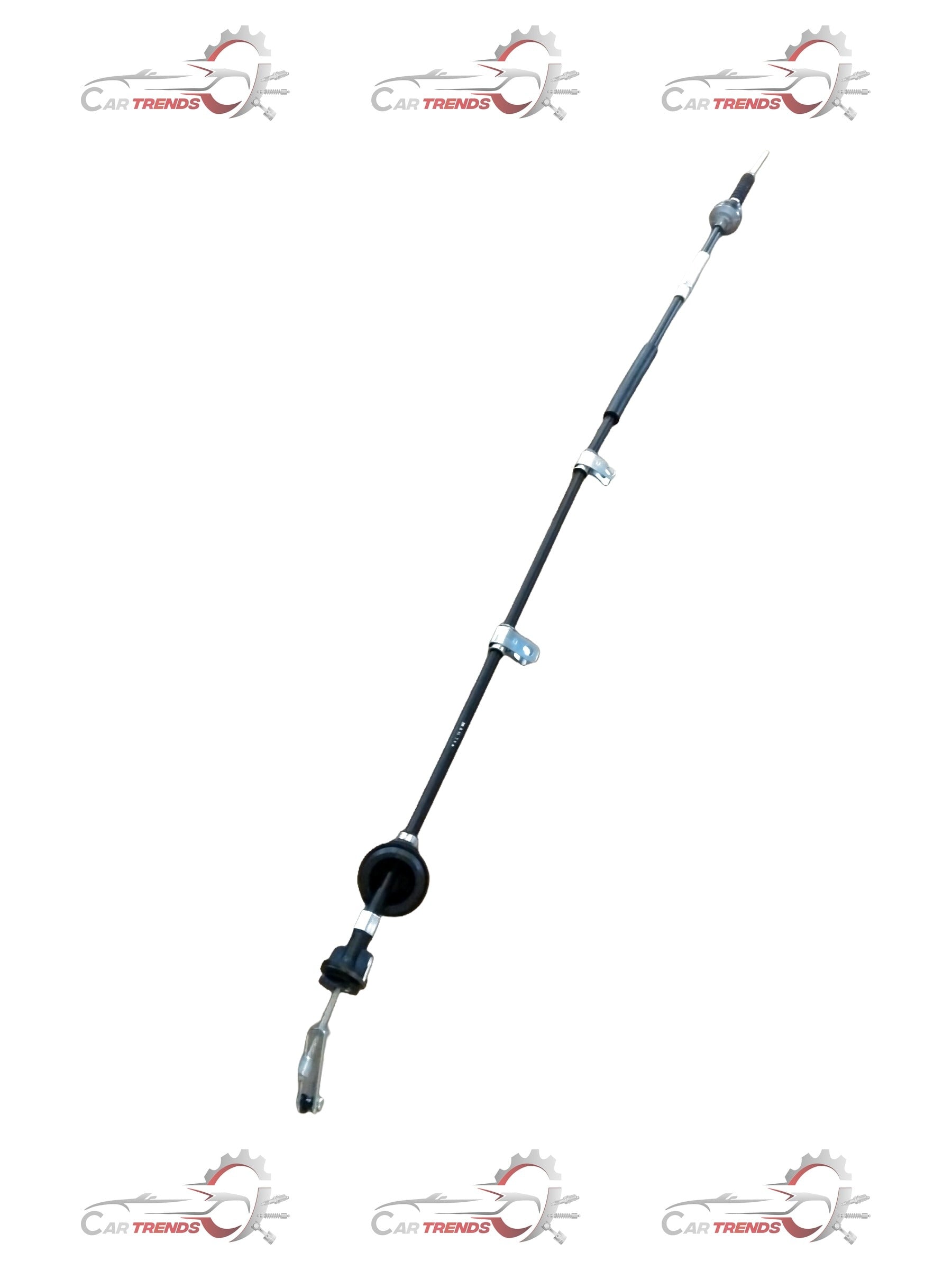 Maruti Suzuki Alto 800 clutch cable, right-hand side, showing the metal cable with connectors and protective boots.