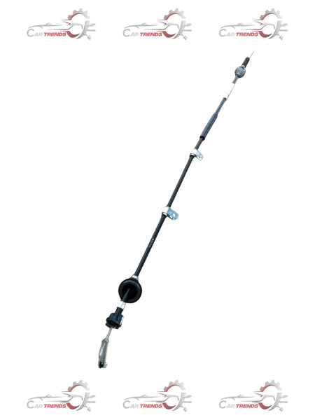 Maruti Suzuki Alto 800 clutch cable, right-hand side, showing the metal cable with connectors and protective boots.