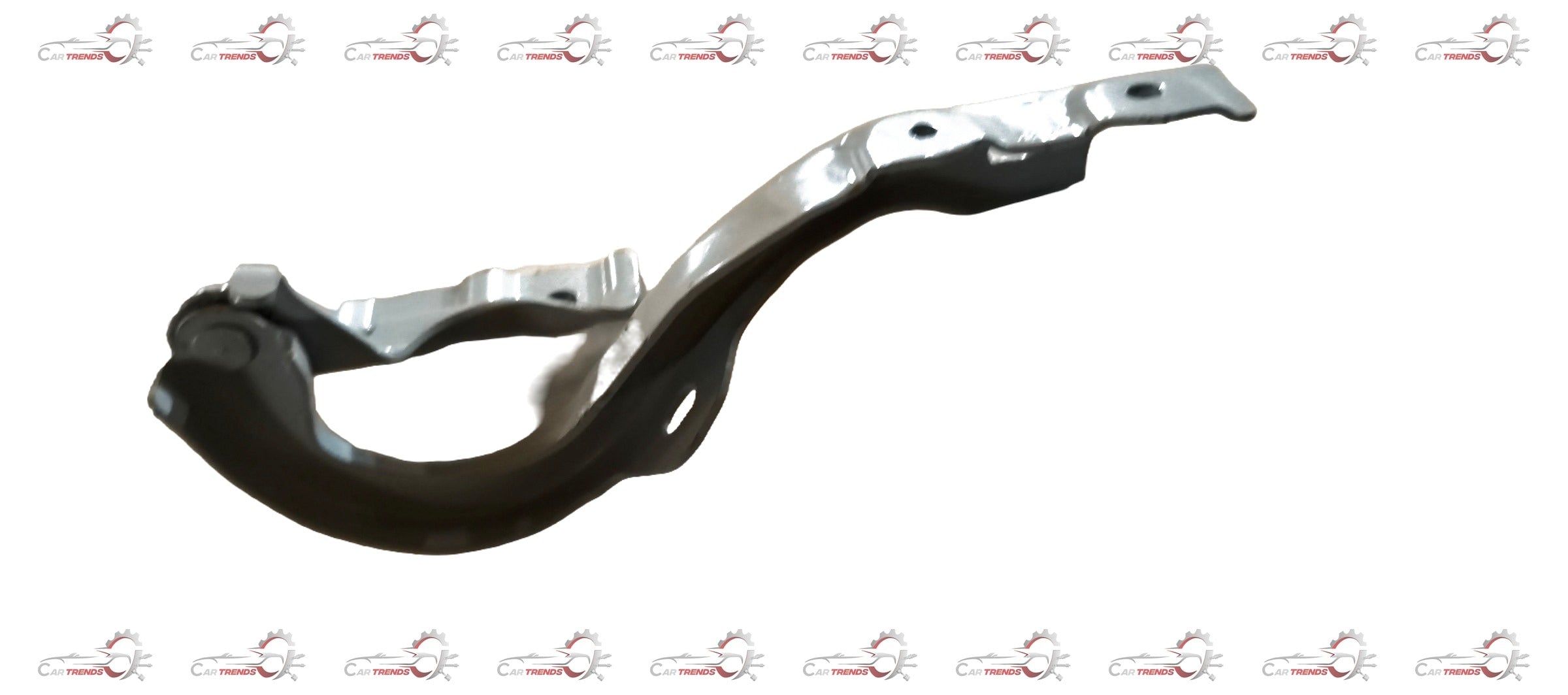 CarTrends hinge component for front hood, spare part with metal hinge mechanism in a close-up view