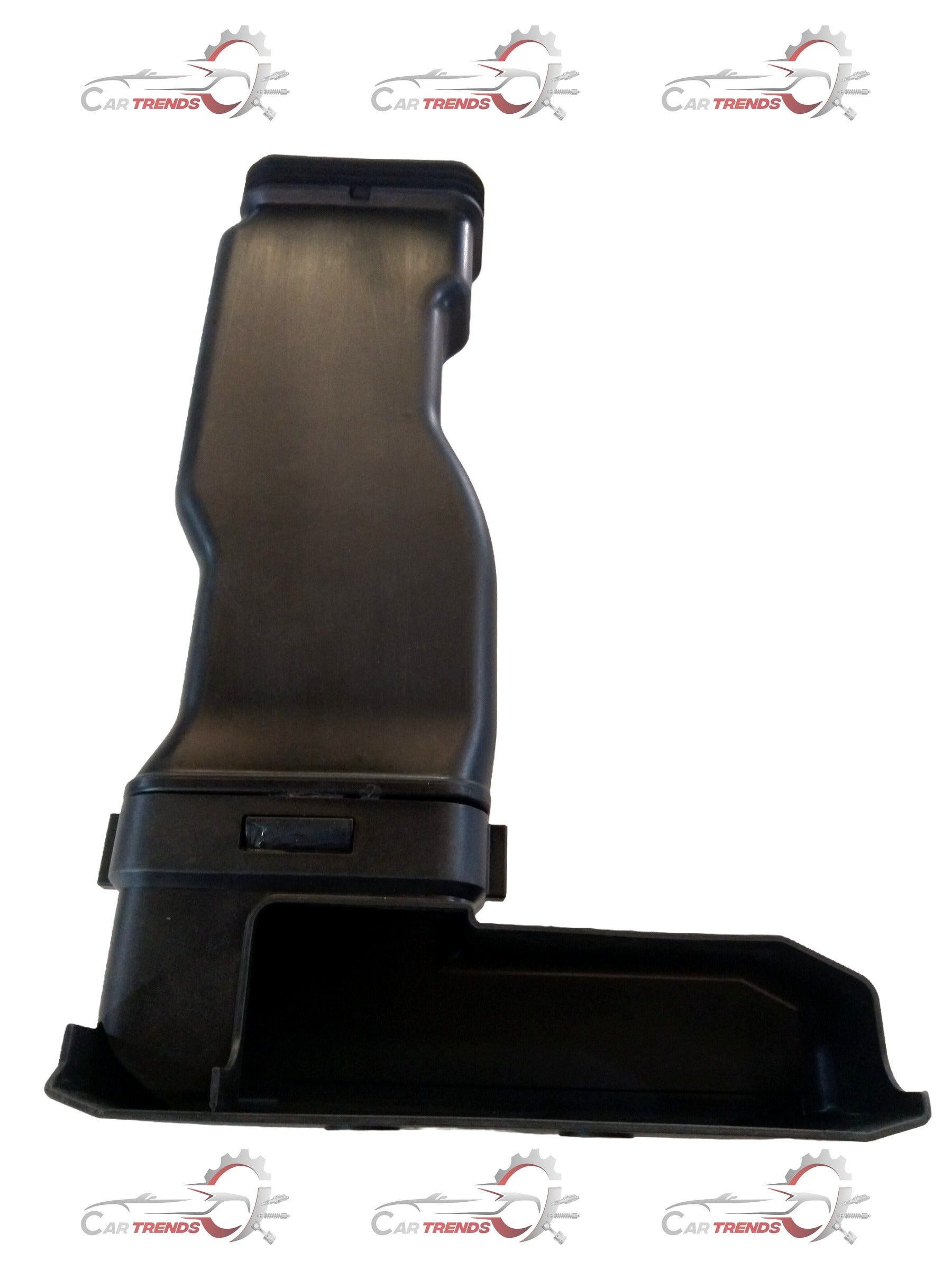 Hyundai air duct assembly for Venue, Creta, Verna, and I20 models, showing the black plastic automotive HVAC duct.