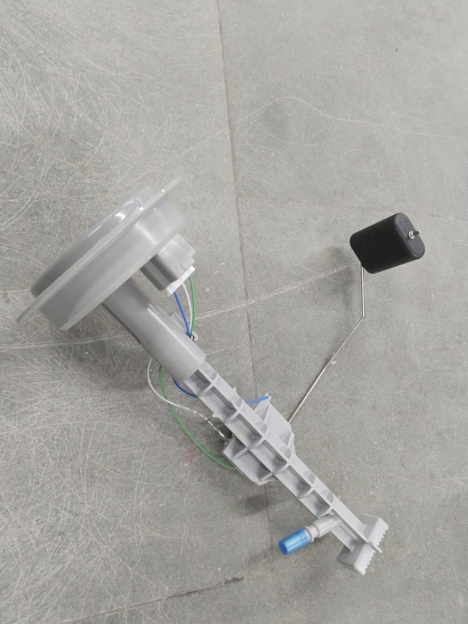 General Motors fuel pump for Chevrolet Captiva, showing the compact cylindrical component with electrical connectors.