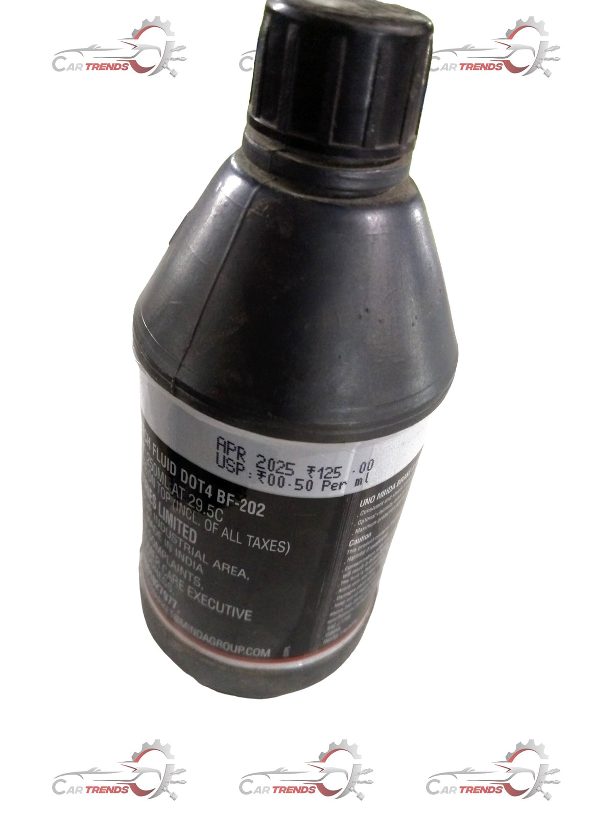 CarTrends BRAKE OIL & CLUTCH FLUID | PUNCH/ALTROZ/SAFARI/HARRIER | WITH DOT 4 | # BF202 BF202 - Back view