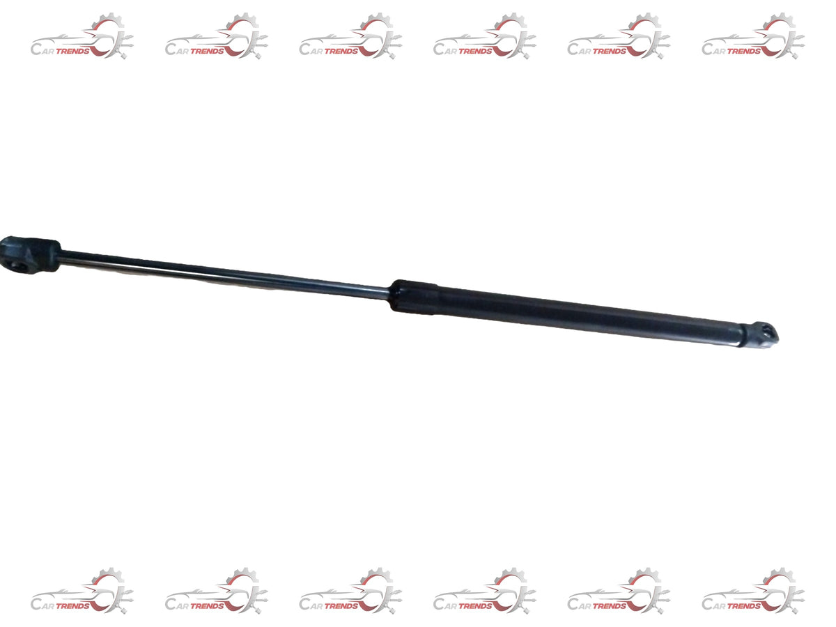 Mahindra gas strut hood for XUV500, showing the metal hydraulic support in close-up.
