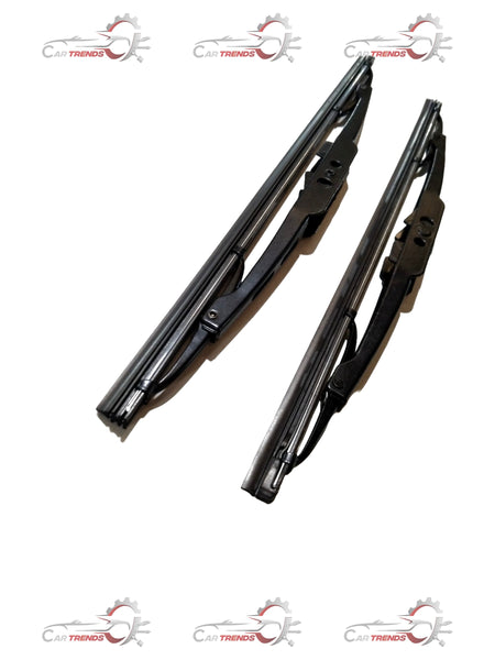 CARTRENDS 12-inch wiper blade for all cars, showcasing a durable rubber edge and metal frame for clear windshield visibility.