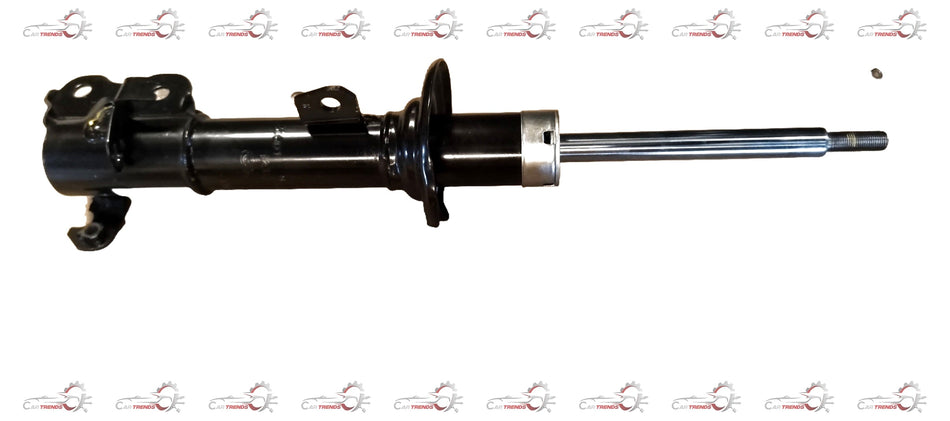 Maruti Suzuki RH front strut assembly suspension for Swift, Baleno, Alto, WagonR models showing the shock absorber and mounting components.