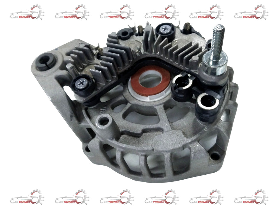 General Motors Chevrolet Aveo rectifier assembly showing electrical components and connections for vehicle electrical system.