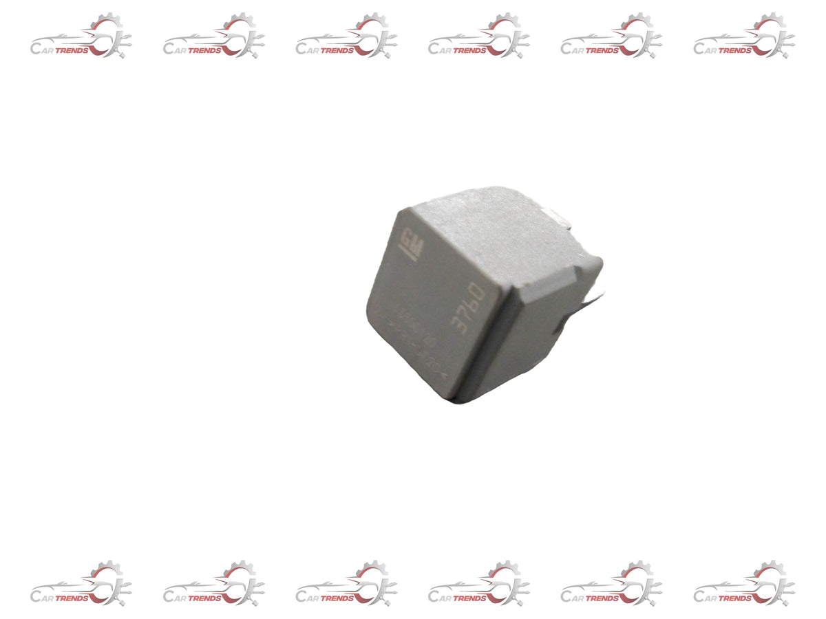 General Motors RELAY ISO HC SPST relay for Chevrolet Cruze, showing the black plastic housing and metal terminals.