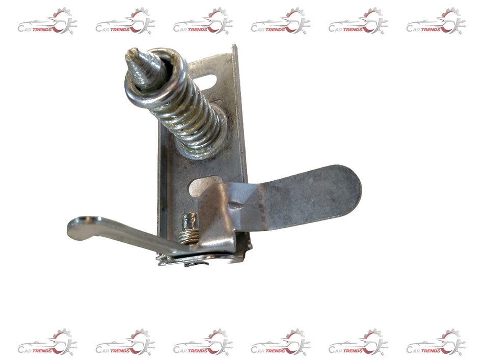 CarTrends latch assembly hood upper for Bolero, upper front part with mounting components, shown in close-up view.