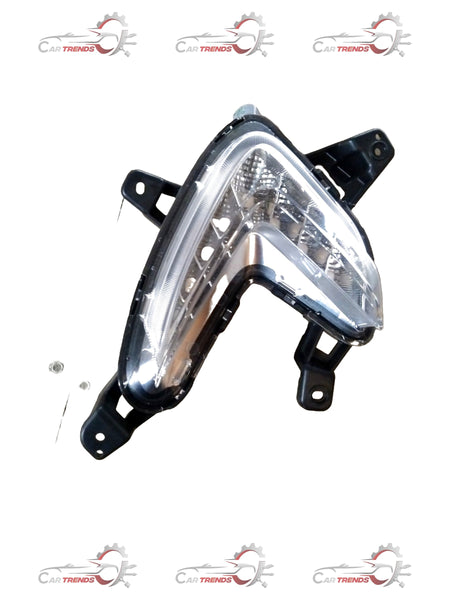 Hyundai i10 Grand Nios daytime running light, LH side, spare part by CarTrends, showing the clear lens and mounting details.