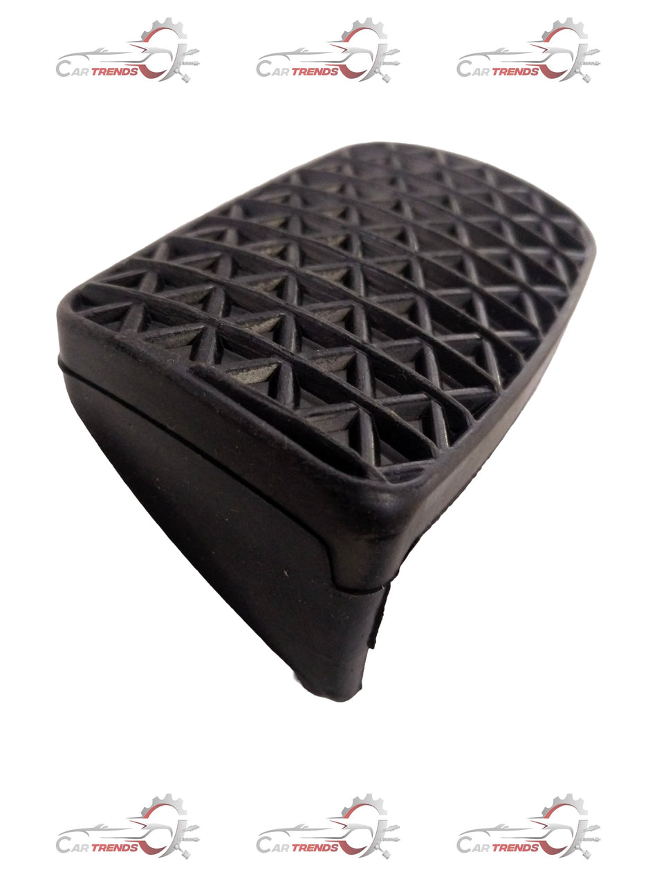 CarTrends brake pedal pad for Chevrolet Cruze, close-up of black rubber pedal surface with textured grip design.