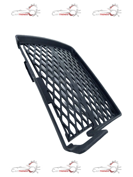 Front right grille bumper for Chevrolet Aveo by General Motors, showing the black plastic and mounting details.