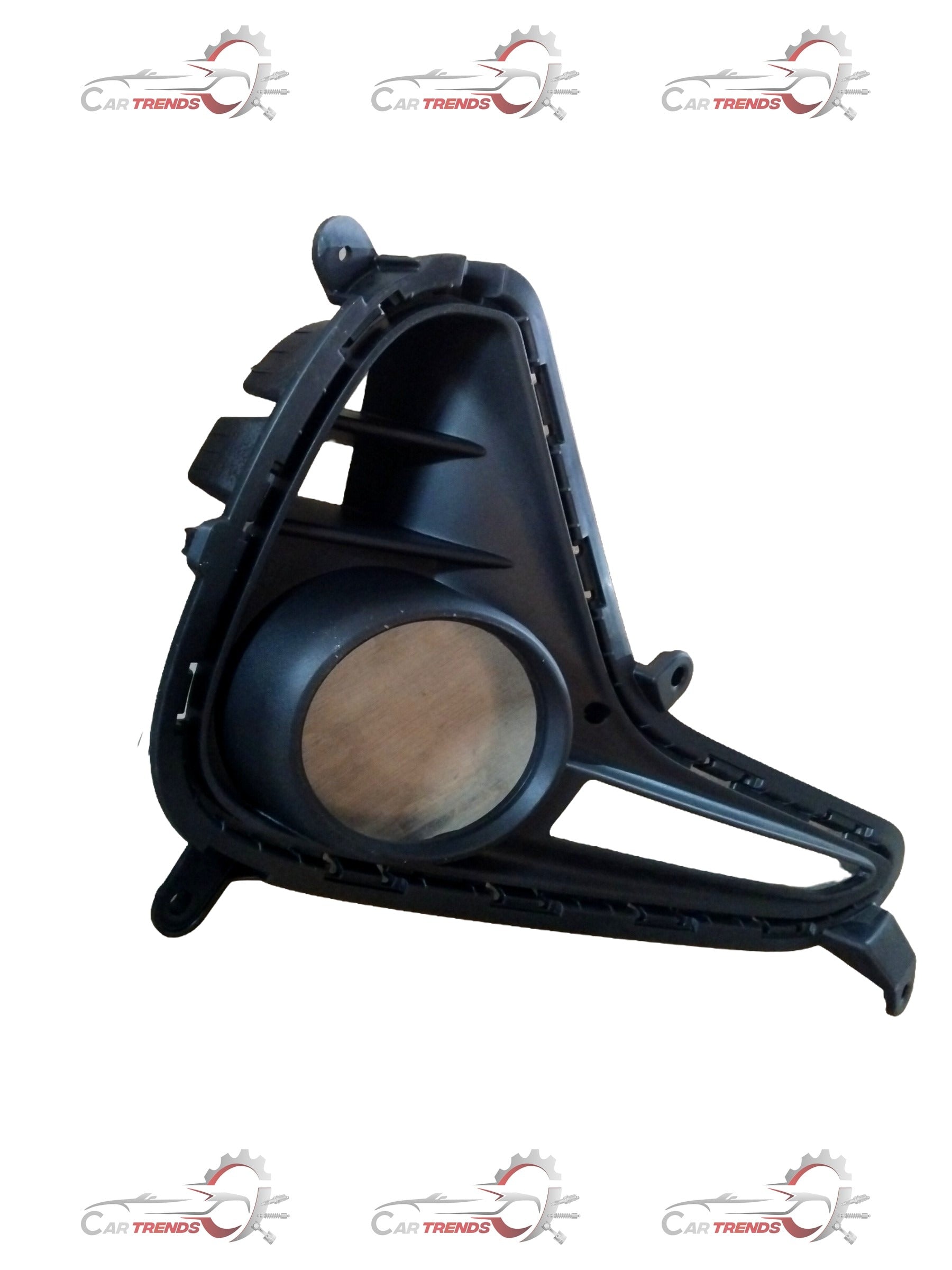Hyundai fog lamp cover in black for XCENT model, featuring a sleek protective design and precise fit.