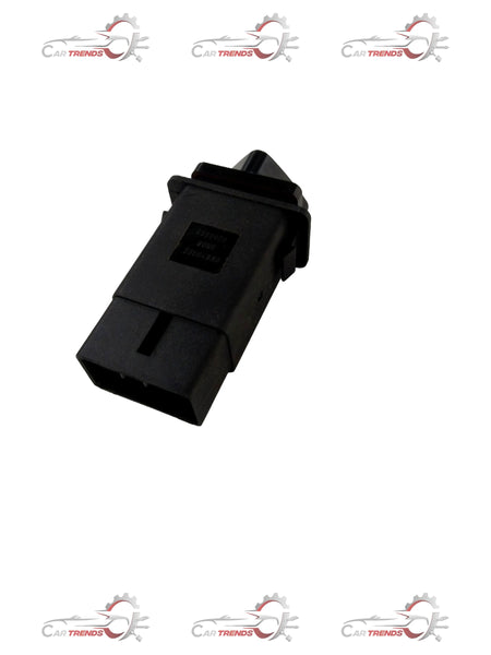 CarTrends Chevrolet Enjoy switch assembly hazard warning spare part with warning label and electrical connectors.