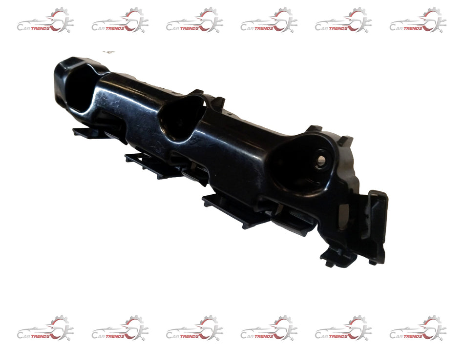 Tata Tiago front right side bumper bracket, TATA brand, showing the metal support part for vehicle attachment.
