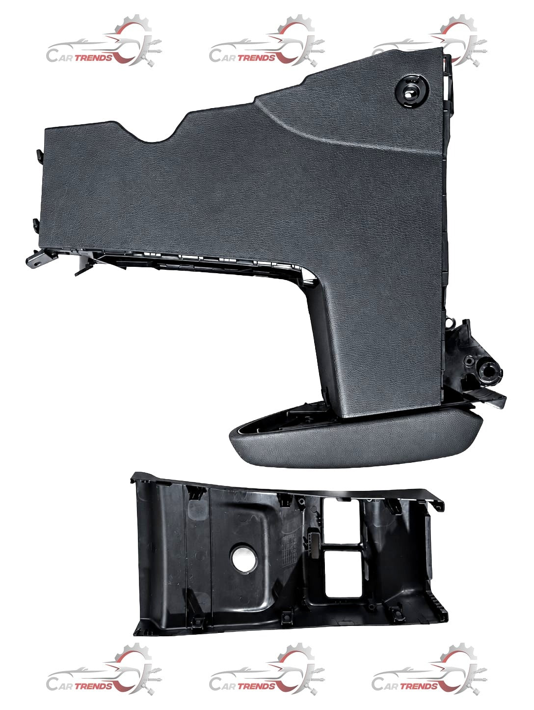Maruti Suzuki Brezza armrest accessory kit for interior, compatible with Z, V, L variants, includes armrest and mounting parts.