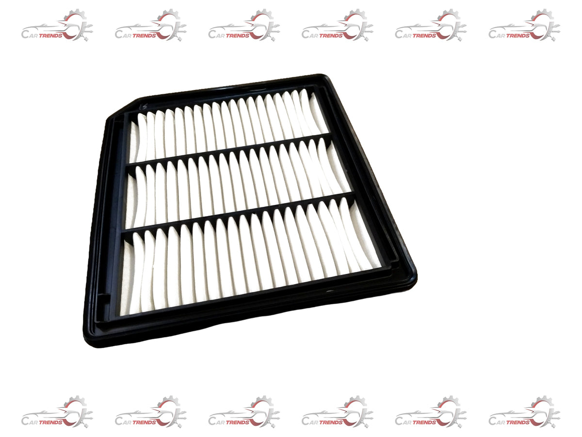 Maruti Suzuki air filter for Baleno Type 3 petrol vehicle, showing the clean, rectangular filter element with plastic frame.