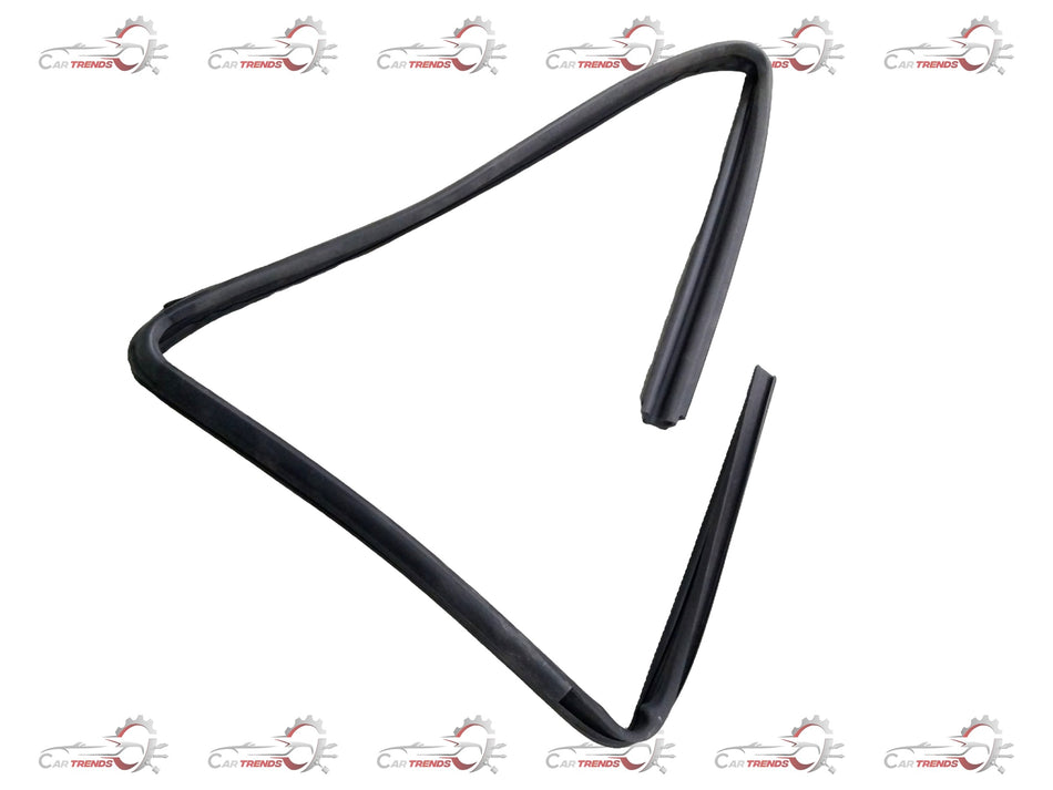 Weatherstripping door and window seal for Chevrolet Enjoy by General Motors, showing the rubber weatherstrip in close-up.