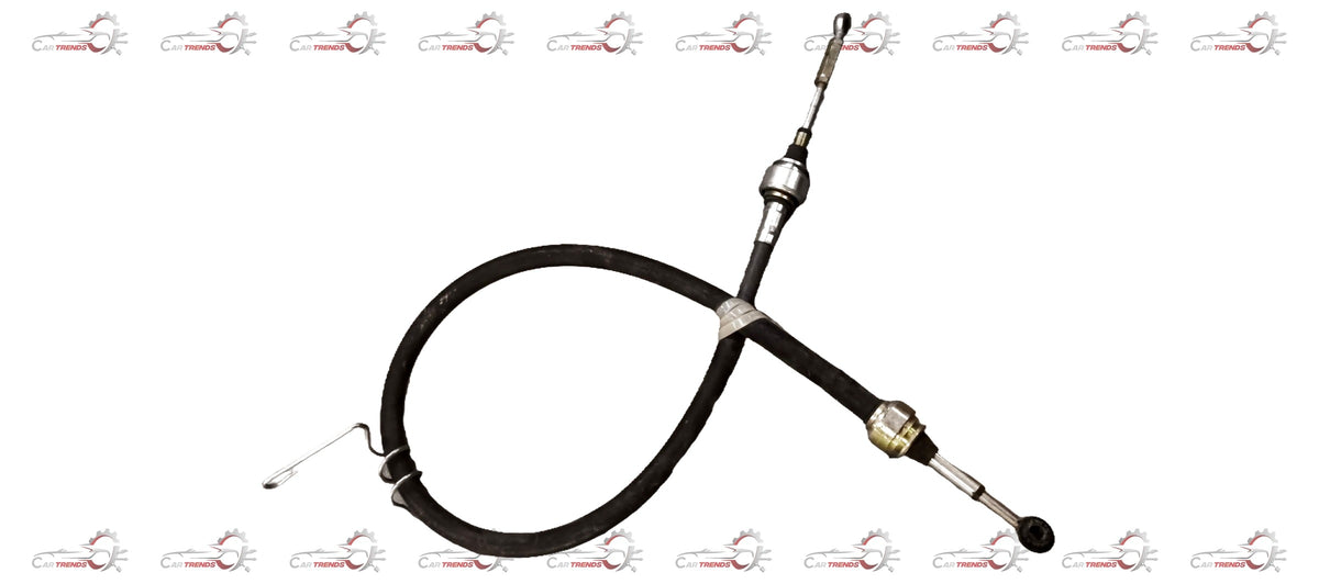 Chevrolet Enjoy transmission lever cable, a genuine General Motors part, shown in close-up with metal and plastic components.