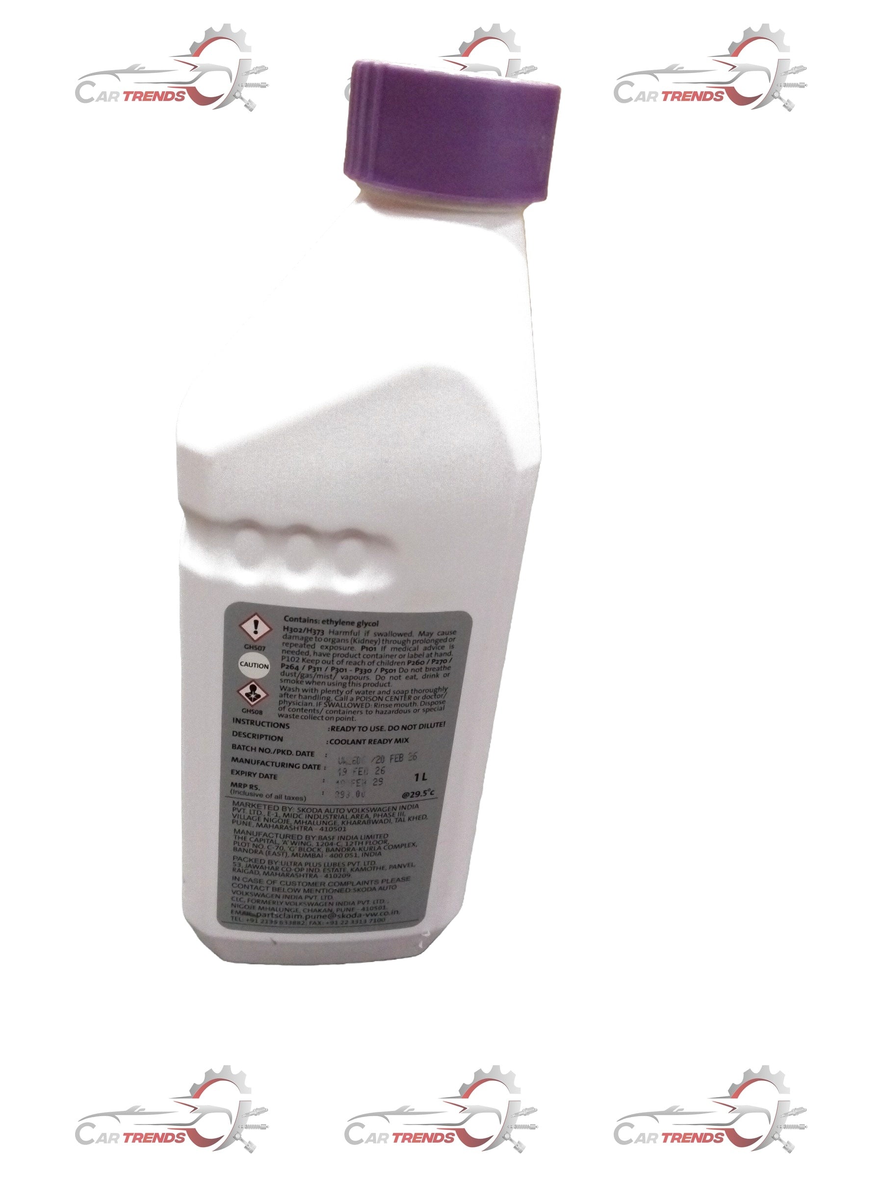 volkswagen G 12evo Coolent Ready - Mix G12e050p2 - Back view
