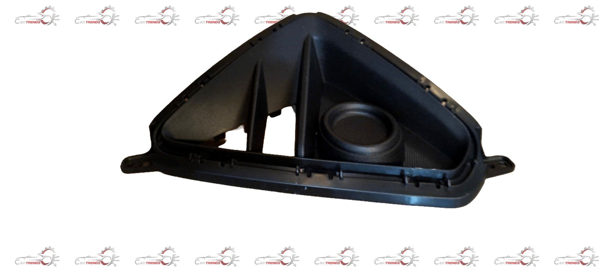 Hyundai Grand Nios right side fog lamp cover, replacement part, in black plastic with textured finish, designed for Hyundai Nios.