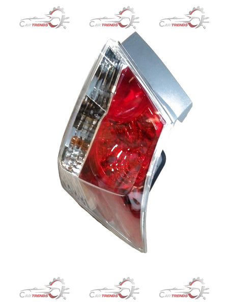 Right Honda Accord tail light assembly showing clear lens and red brake light section for vehicle rear lighting.