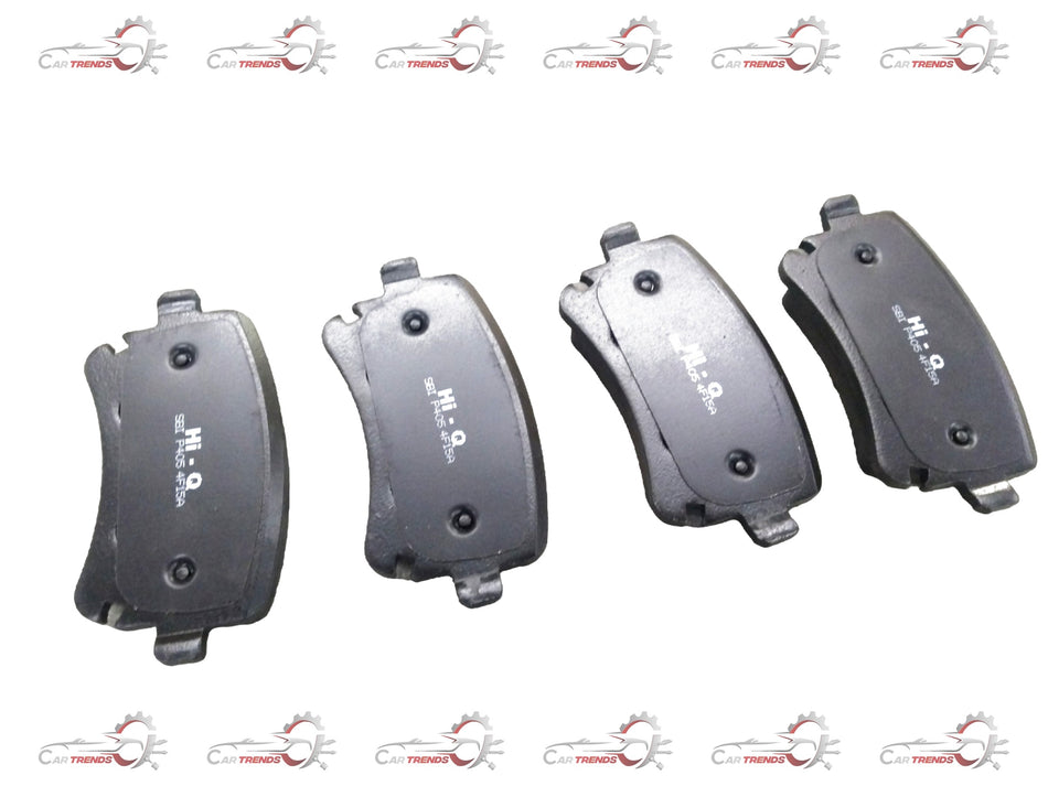 CarTrends BRAKE PAD | SUPERB T2 | REAR | #SP1818 SP1818 - Back view