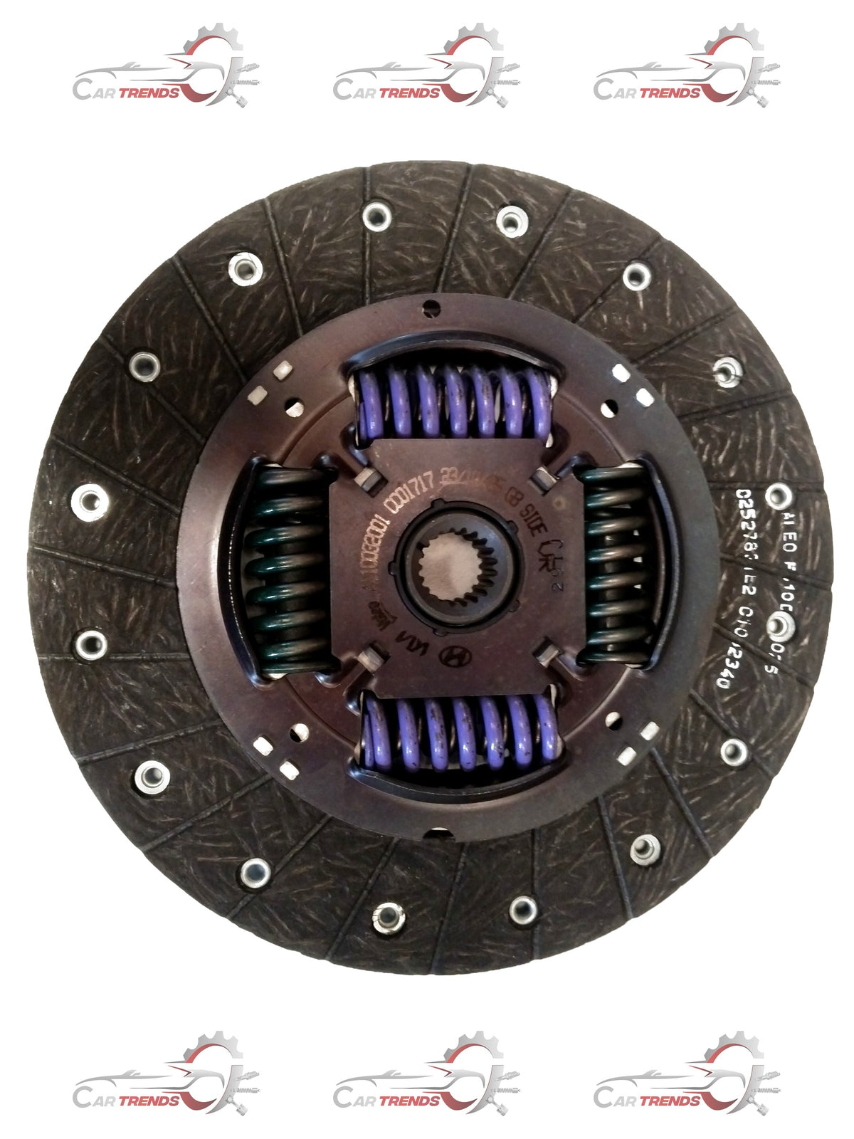 CarTrends clutch plate for Verna Fluidic or Creta diesel vehicles, spare part image showing the clutch plate component.