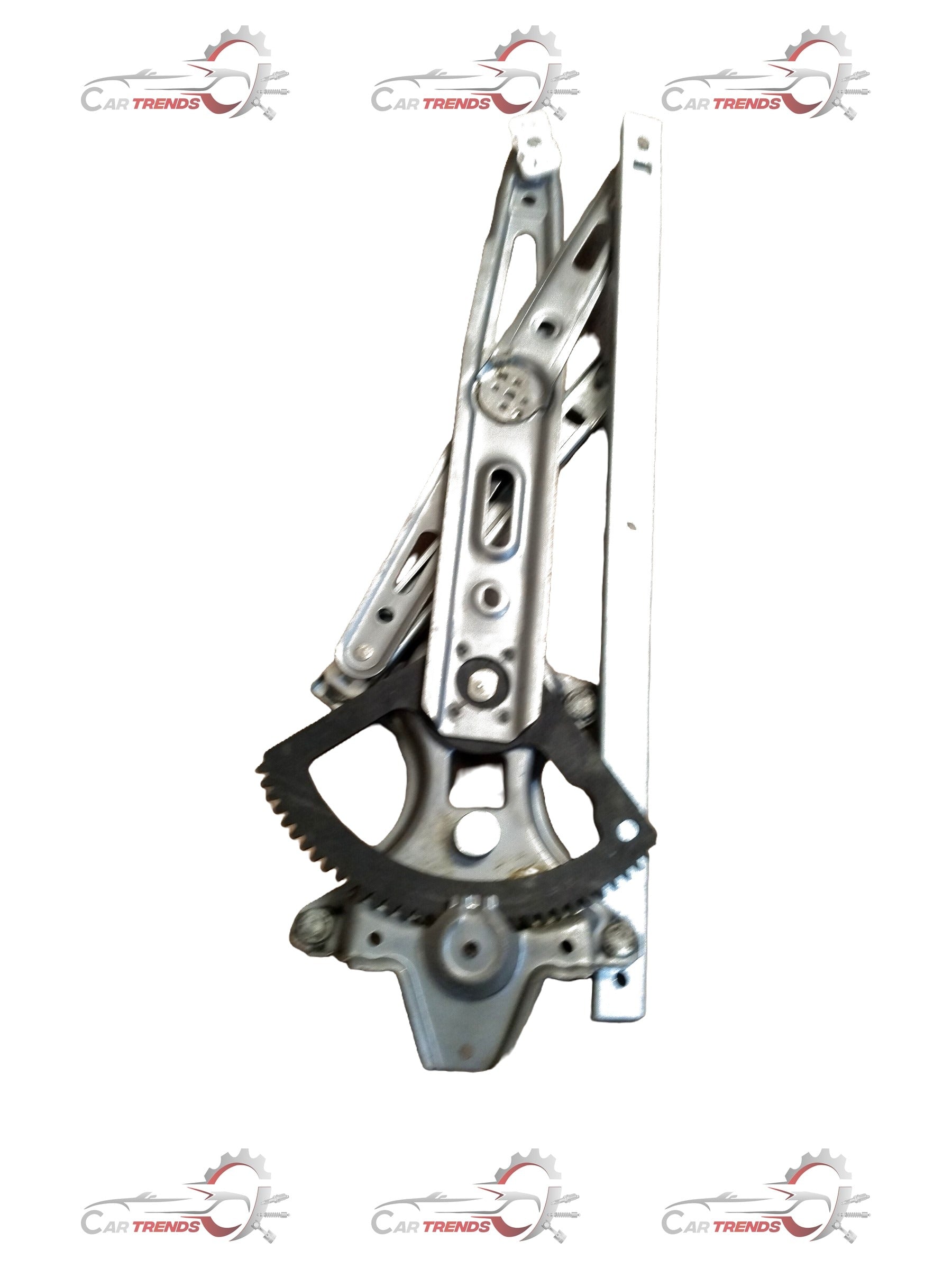 Hyundai I20 LH front regulator door part, showing the mechanical components and mounting points for window regulation.