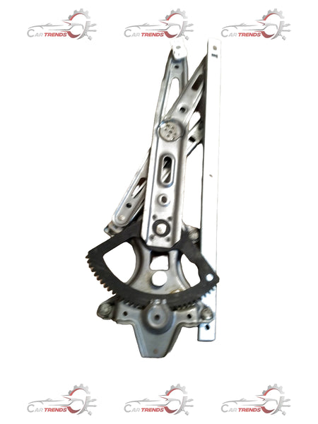 Hyundai I20 LH front regulator door part, showing the mechanical components and mounting points for window regulation.