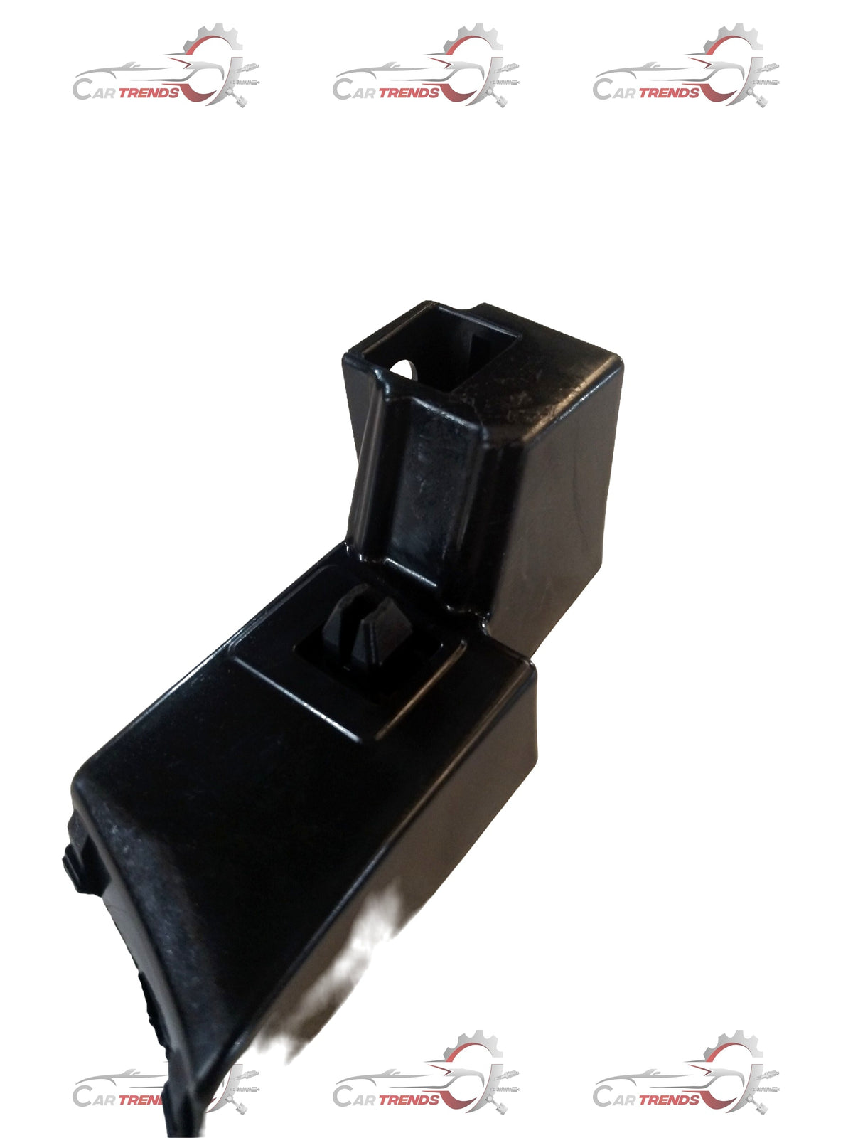 Maruti Suzuki RR bumper side right holder showing the bumper attachment with a black plastic finish.