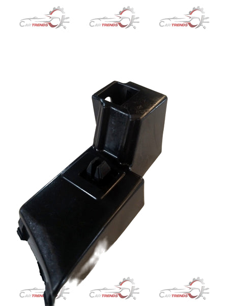 Maruti Suzuki RR bumper side right holder showing the bumper attachment with a black plastic finish.
