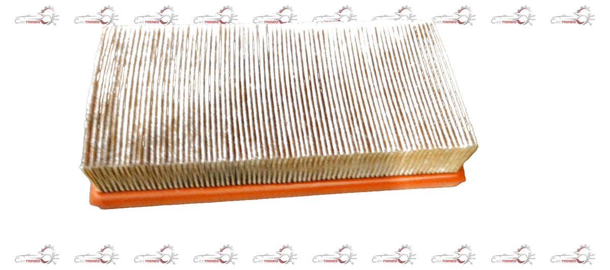 CarTrends Air Filter for Swift Diesel 13780M86J00, spare part showing the clean, rectangular filter element with plastic frame.