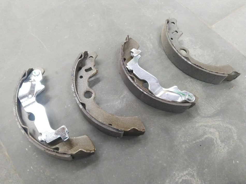 Rear brake shoe for Maruti Suzuki Alto 800, Alto K10, Zen Estilo, and Wagaon R T1 by CarTrends, showing the brake shoe detail.