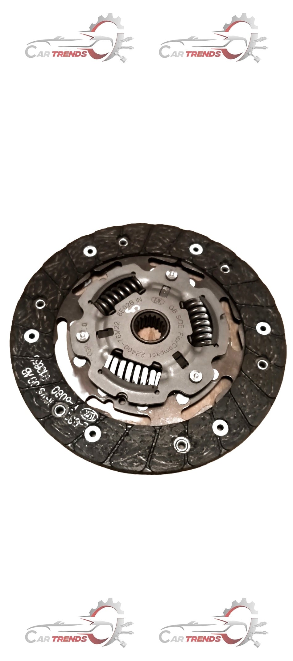 Maruti Suzuki clutch plate for WagonR, showing the circular metal clutch component with friction material on the surface.