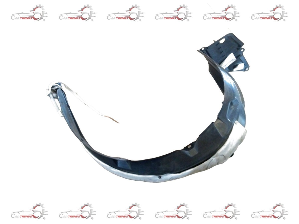 Toyota front left fender liner, part #538760D110, showing the molded plastic component designed for vehicle protection.