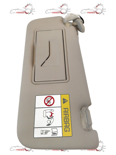 CarTrends SUNVISOR LH CO-DRIVER | SCORPIO-N | WITH MIRROR - LIGHT GREY |  #2303CZ100031N 2303CZ100031N - Back view