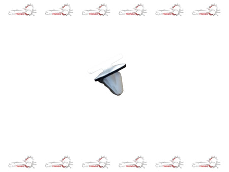 Hyundai clip trim mounting for Sonata, Elantra, Accent, and Verna by CarTrends, shown attached to vehicle trim.