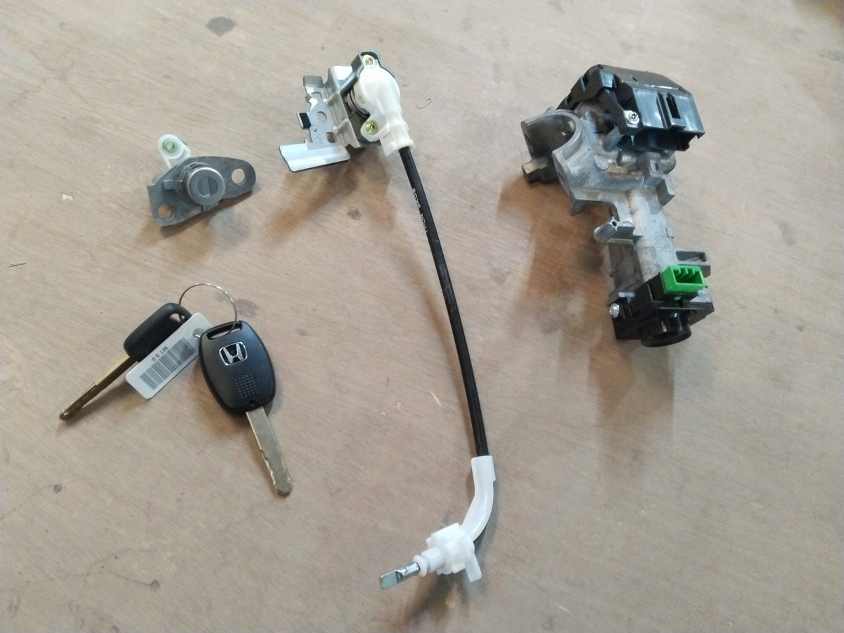CarTrends SET KEY CYLINDER SERVICE | HONDA | WITHOUT TRANSMISSION | #06350TM2T41WT 06350TM2T41WT - Back view