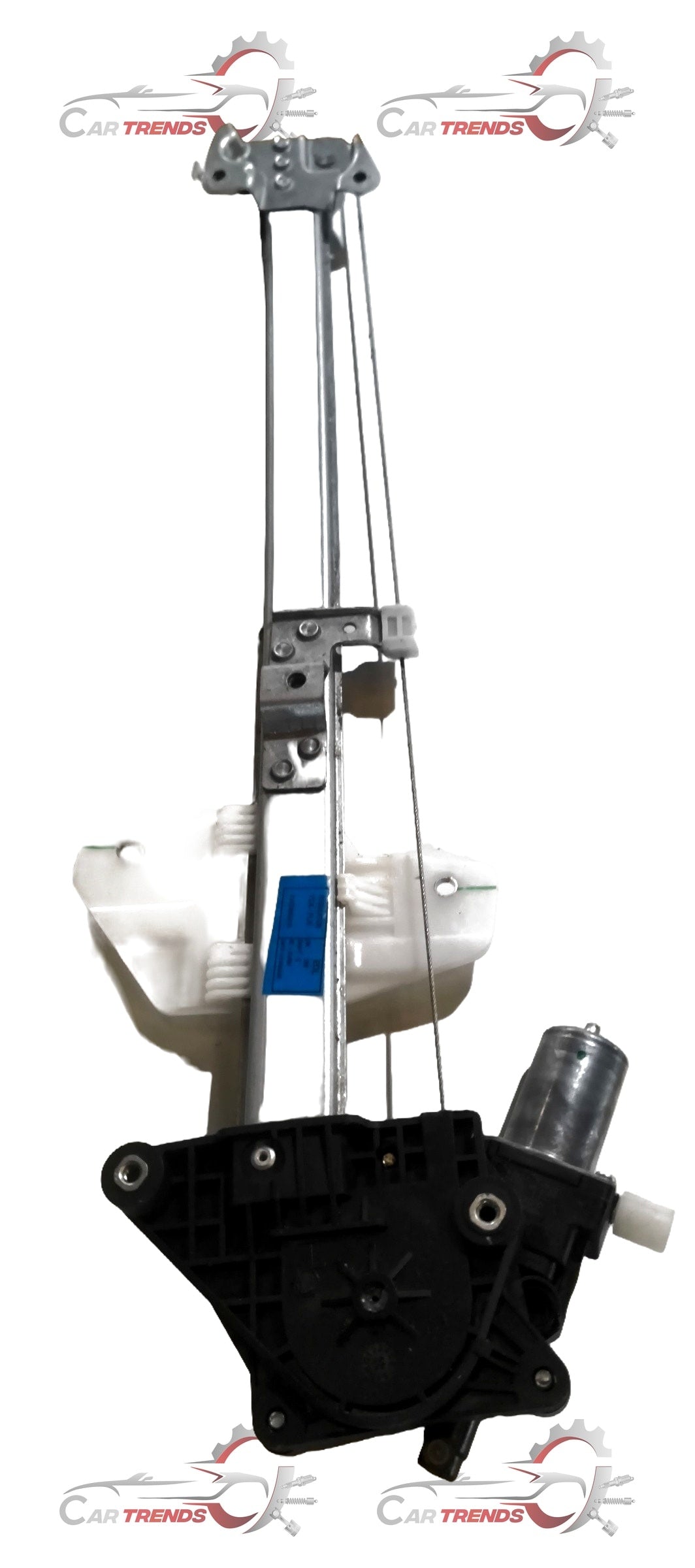 Maruti Suzuki front window regulator assembly, part number 83402M69R10, showing the mechanical components for window movement.